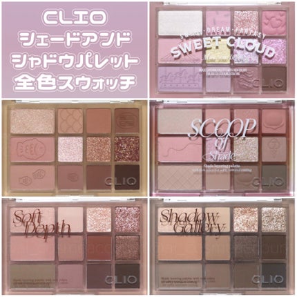 シェード アンド シャドウ パレット/CLIO/アイシャドウパレットを使ったクチコミ(1枚目)