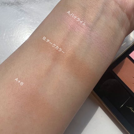 コンスピキュアス チークス 12 ピンクベージュ/Amplitude/パウダーチークの画像