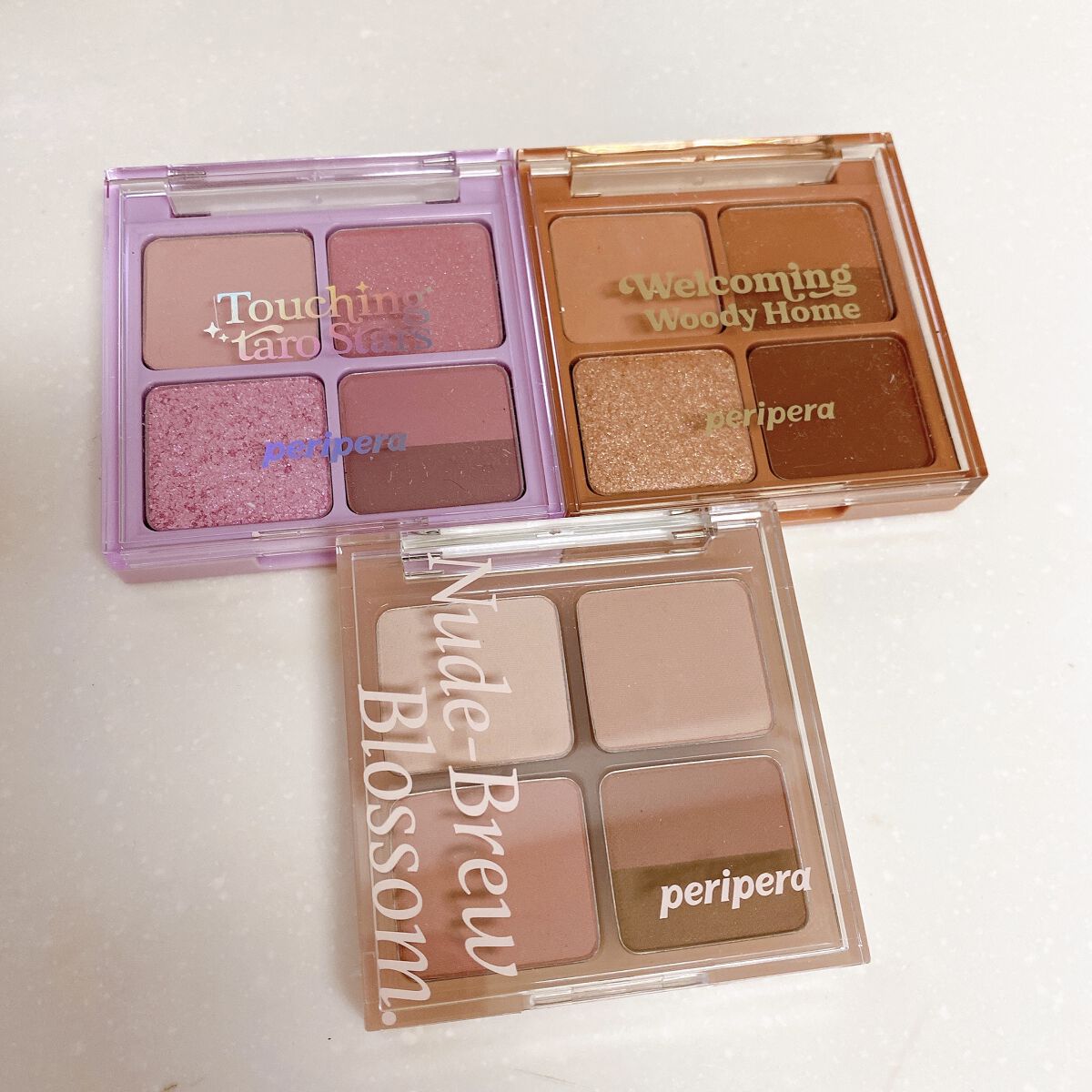 ペリペラ インク ポケット シャドウ パレット 05 TOUCHING TARO STARS/PERIPERA/アイシャドウパレットを使ったクチコミ（1枚目）