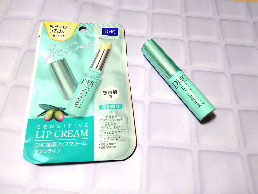 薬用リップクリームセンシティブ/DHC/リップクリームを使ったクチコミ（2枚目）