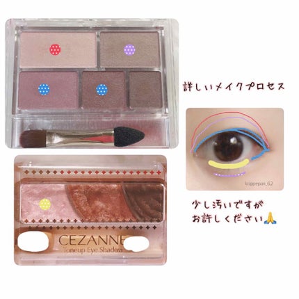 グロウフルールチークス/キャンメイク/パウダーチークを使ったクチコミ(3枚目)