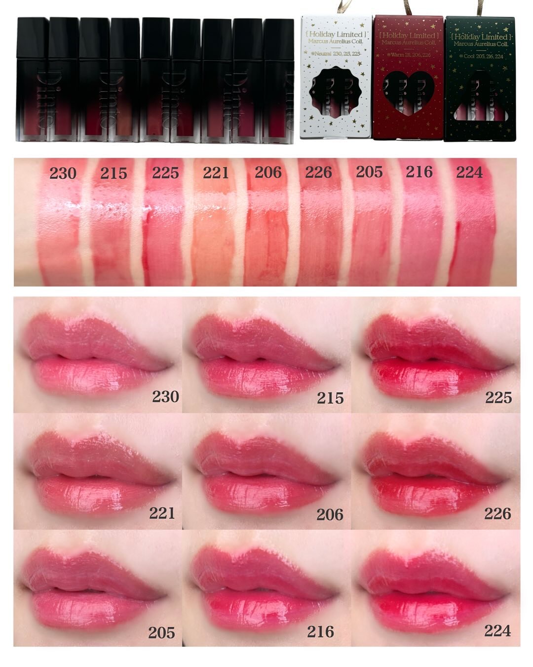 リップティント＆グロス セット Amazon | 口紅セット 8色セット リップグロスセット ミニサイズ