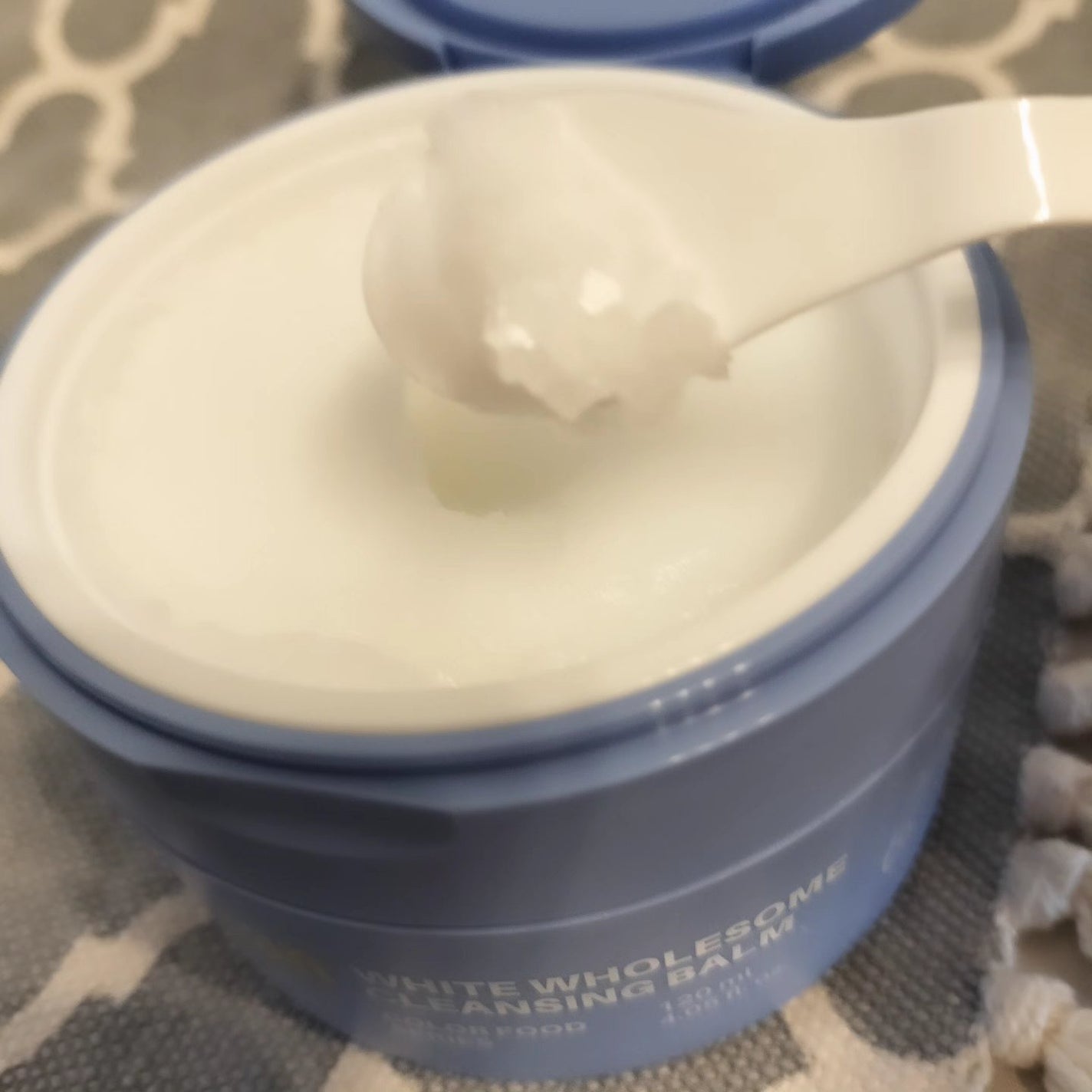 カラーフードシリーズホワイトホールサムクレンジングバーム/Tovegan/クレンジングバームを使ったクチコミ(2枚目)