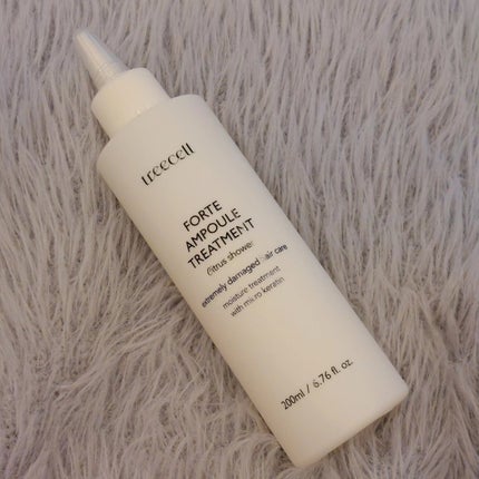 フォルテ アンプル トリートメント/treecell/洗い流すヘアトリートメントを使ったクチコミ(1枚目)