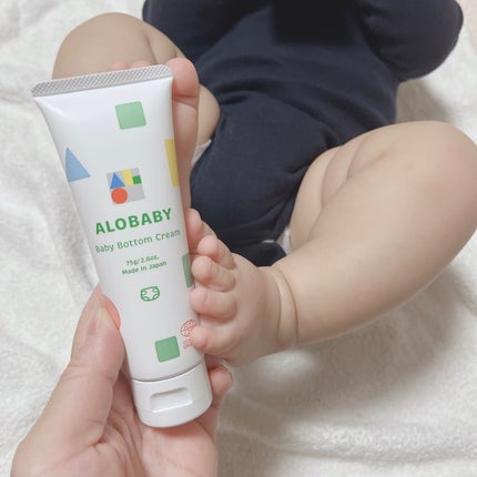 ベビークリーム/ALOBABY/ボディクリームを使ったクチコミ(1枚目)