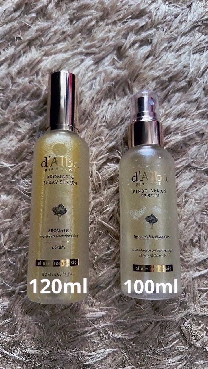 ダルバ ホワイトトリュフファーストスプレーセラム/ダルバ/ミスト状化粧水を使ったクチコミ(1枚目)