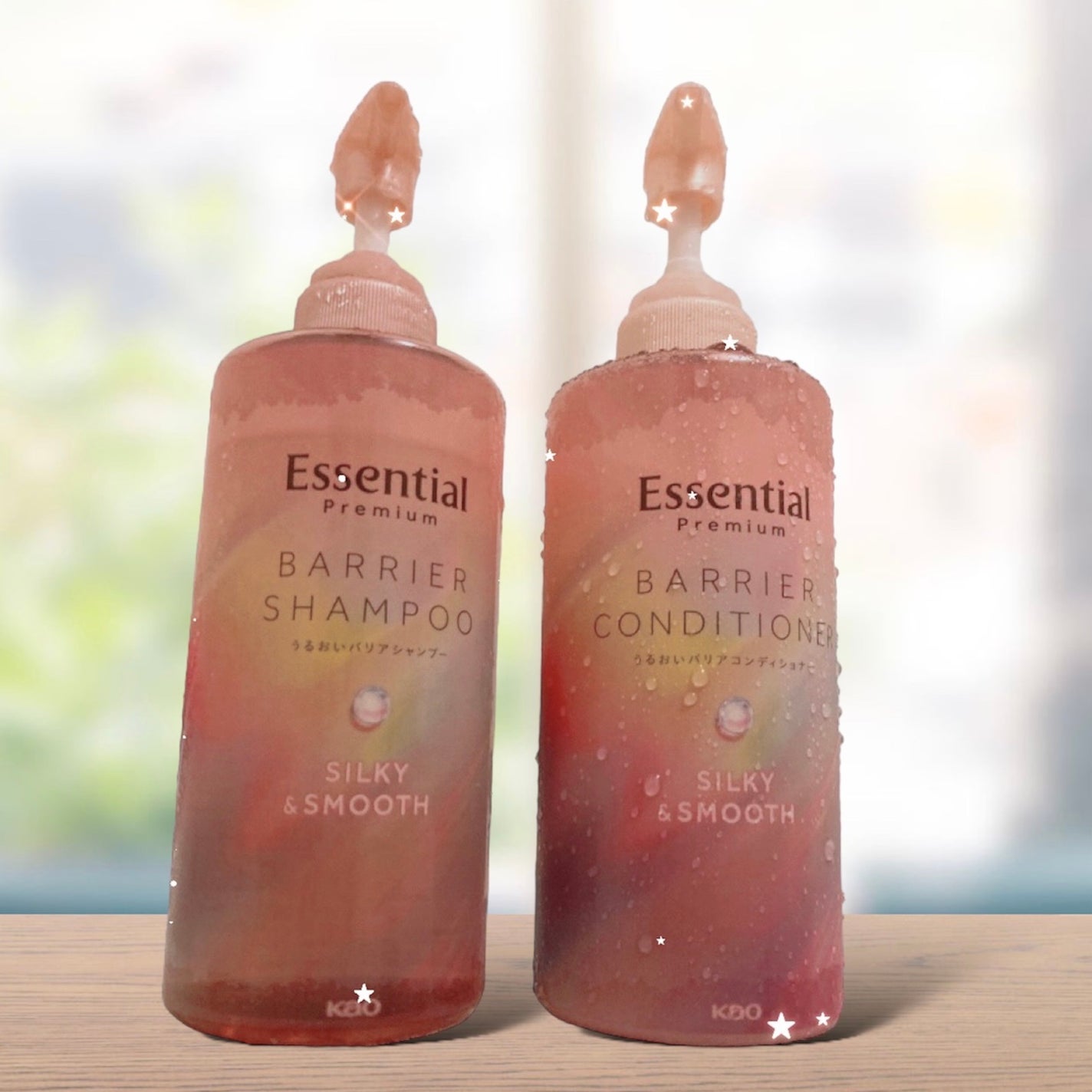 エッセンシャルプレミアム バリアシャンプー・コンディショナー シルキー&スムース/エッセンシャル/市販シャンプーを使ったクチコミ(6枚目)