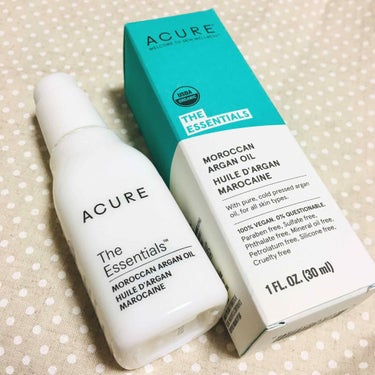 Acure Organics モロカンアルガンオイルのクチコミ「[Acure] The Essentials 
Moroccan Argan Oil

毛穴が.....」（1枚目）