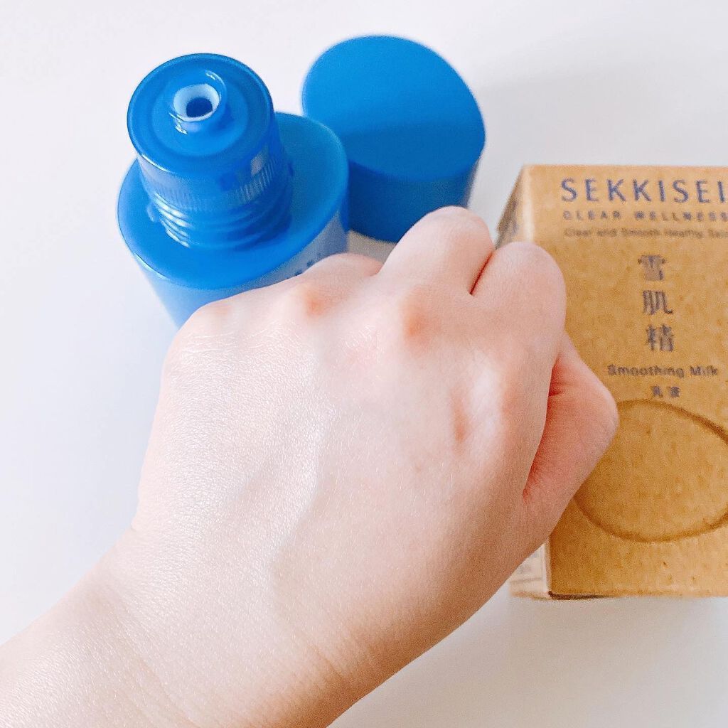 クリアウェルネス スムージング ミルク/雪肌精/乳液を使ったクチコミ(4枚目)