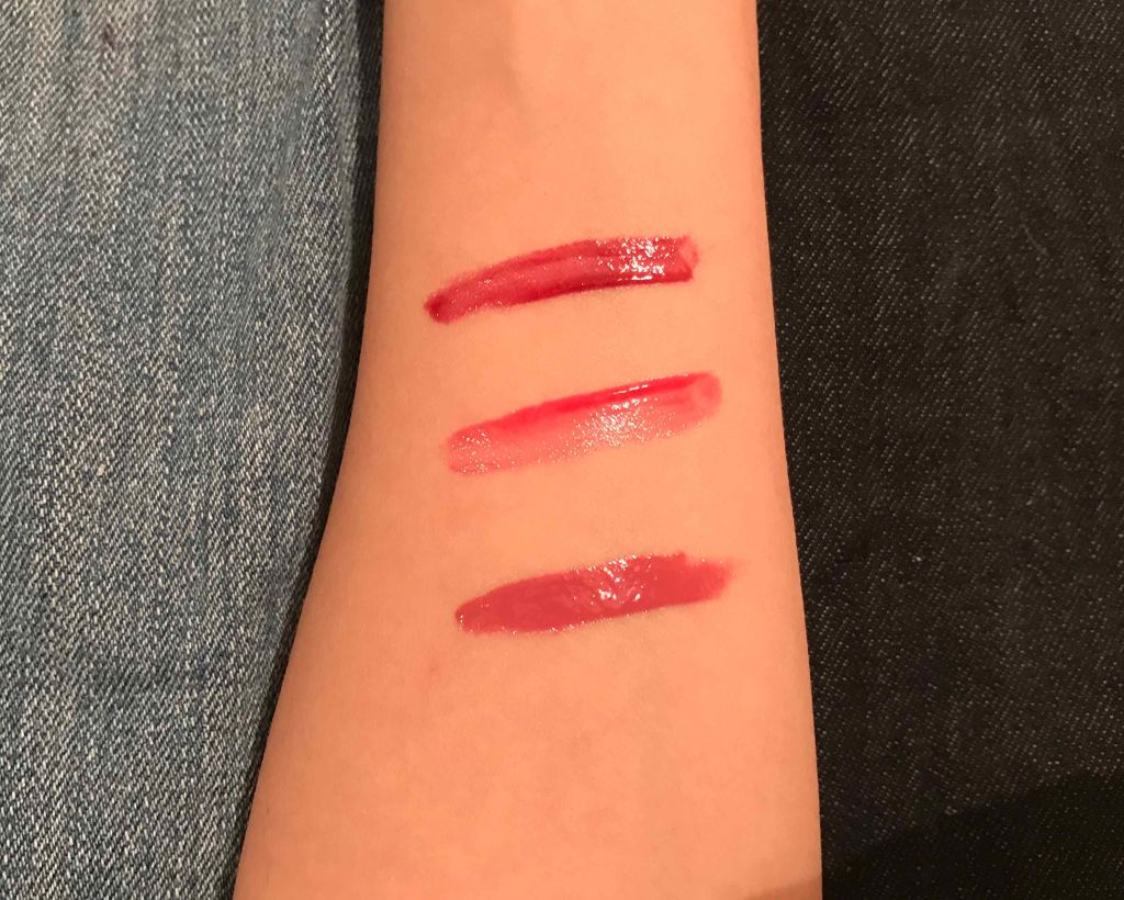 シマリング リップジャム/THREE/リップグロスを使ったクチコミ（3枚目）