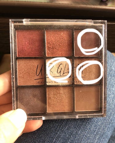 UR GLAM　BLOOMING EYE COLOR PALETTE/U R GLAM/アイシャドウパレットを使ったクチコミ（3枚目）