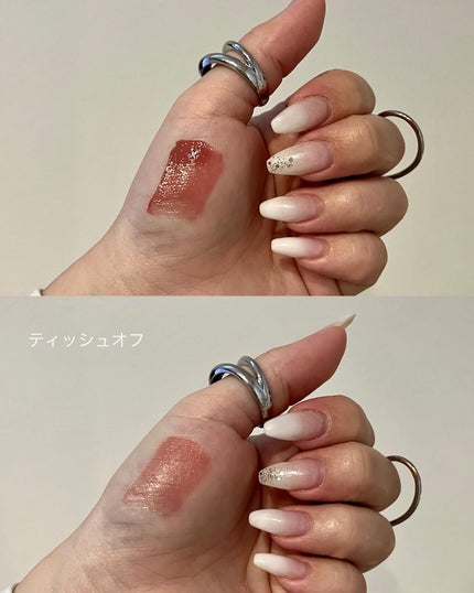 ジェルフィットティント/AMUSE/リップティントを使ったクチコミ(2枚目)