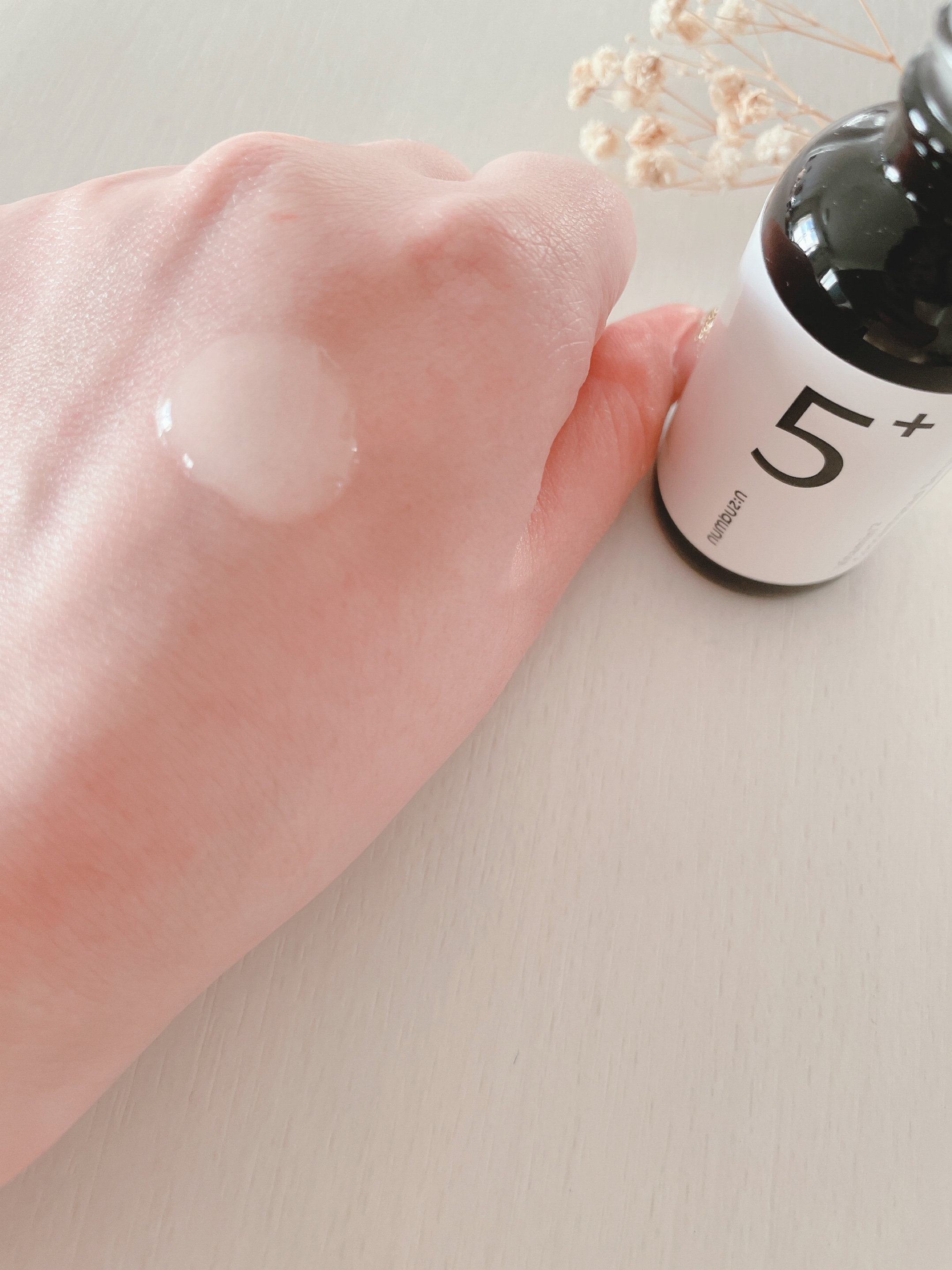 5番 白玉グルタチオンＣ美容液/numbuzin/美容液を使ったクチコミ（2枚目）