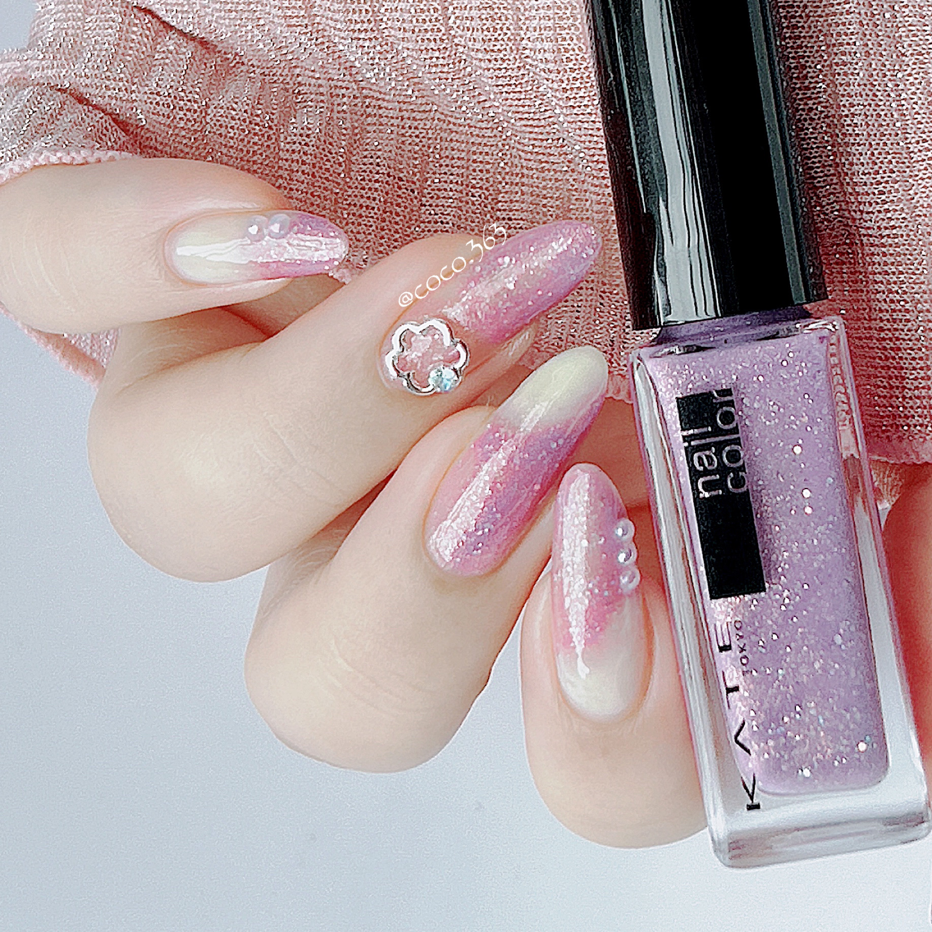 ウィンマックス クイックドライ トップコート/DAISO/ネイルトップコートを使ったクチコミ（3枚目）