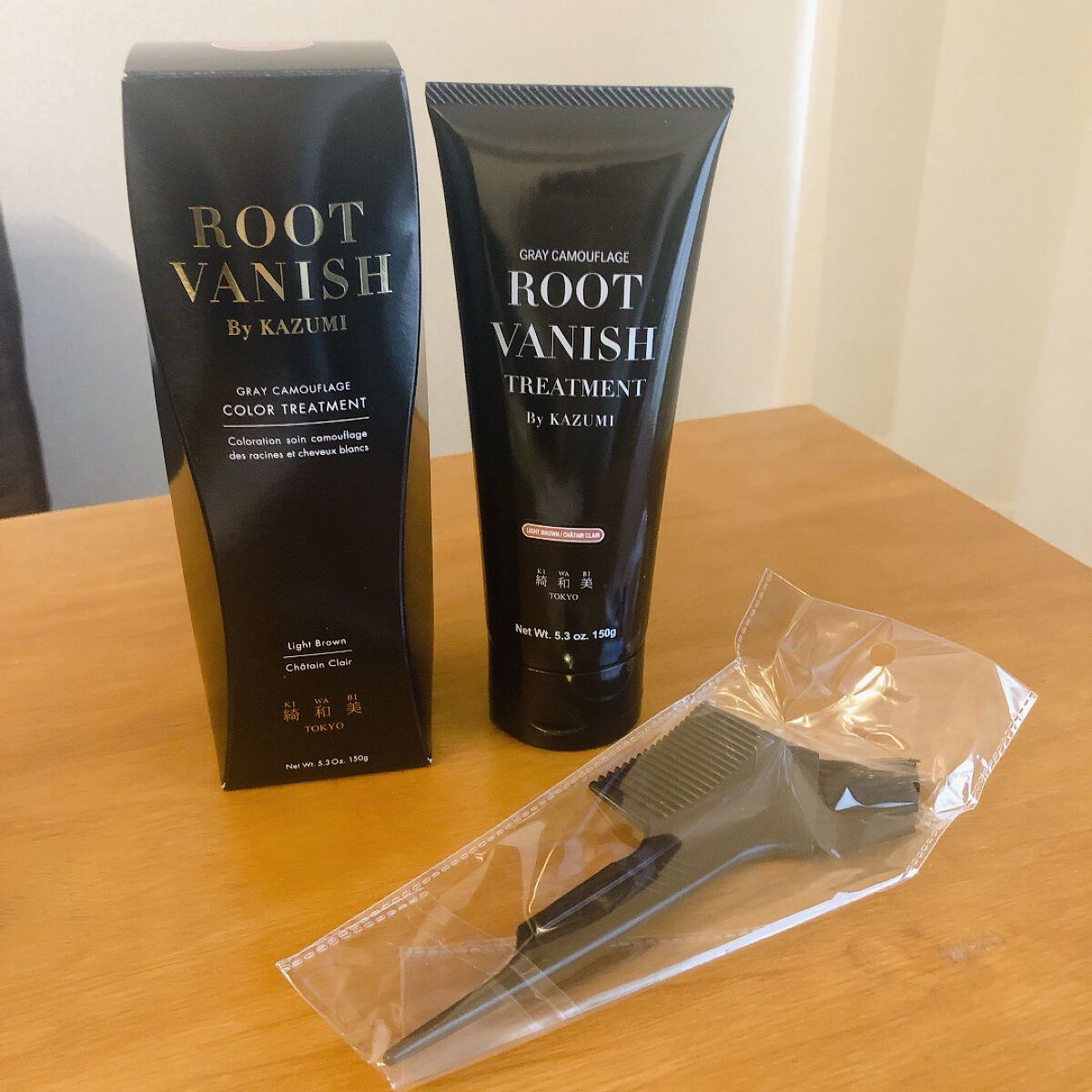 ROOT VANISH 白髪染めカラーシャンプー/ トリートメント/綺和美/市販シャンプーを使ったクチコミ(1枚目)