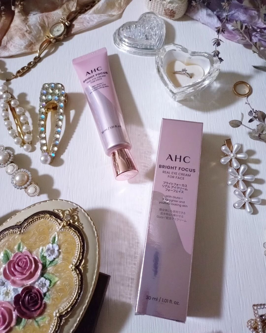 ブライト フォーカス リアル アイクリーム フォーフェイス/AHC/アイケア・アイクリームを使ったクチコミ(2枚目)