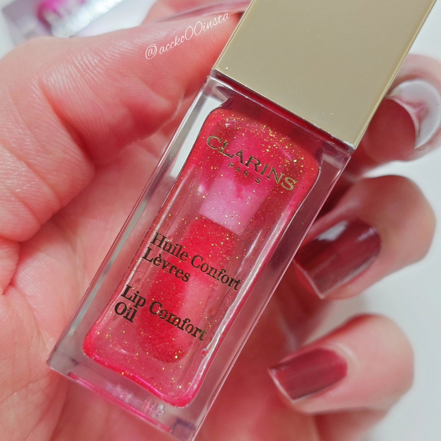 コンフォート リップオイル /CLARINS/リップグロスを使ったクチコミ(2枚目)