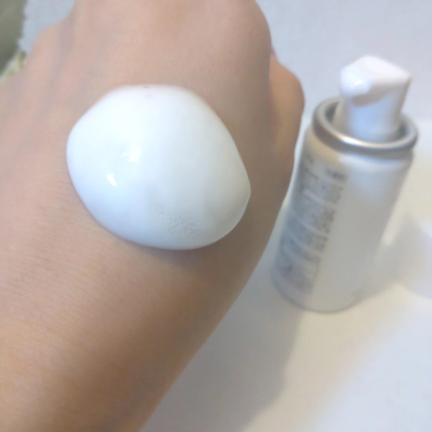 マイクロムース リフレッシャー/ALBLANC/泡洗顔を使ったクチコミ（3枚目）