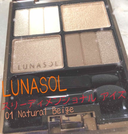 スリーディメンショナルアイズ/LUNASOL/アイシャドウパレットを使ったクチコミ(1枚目)