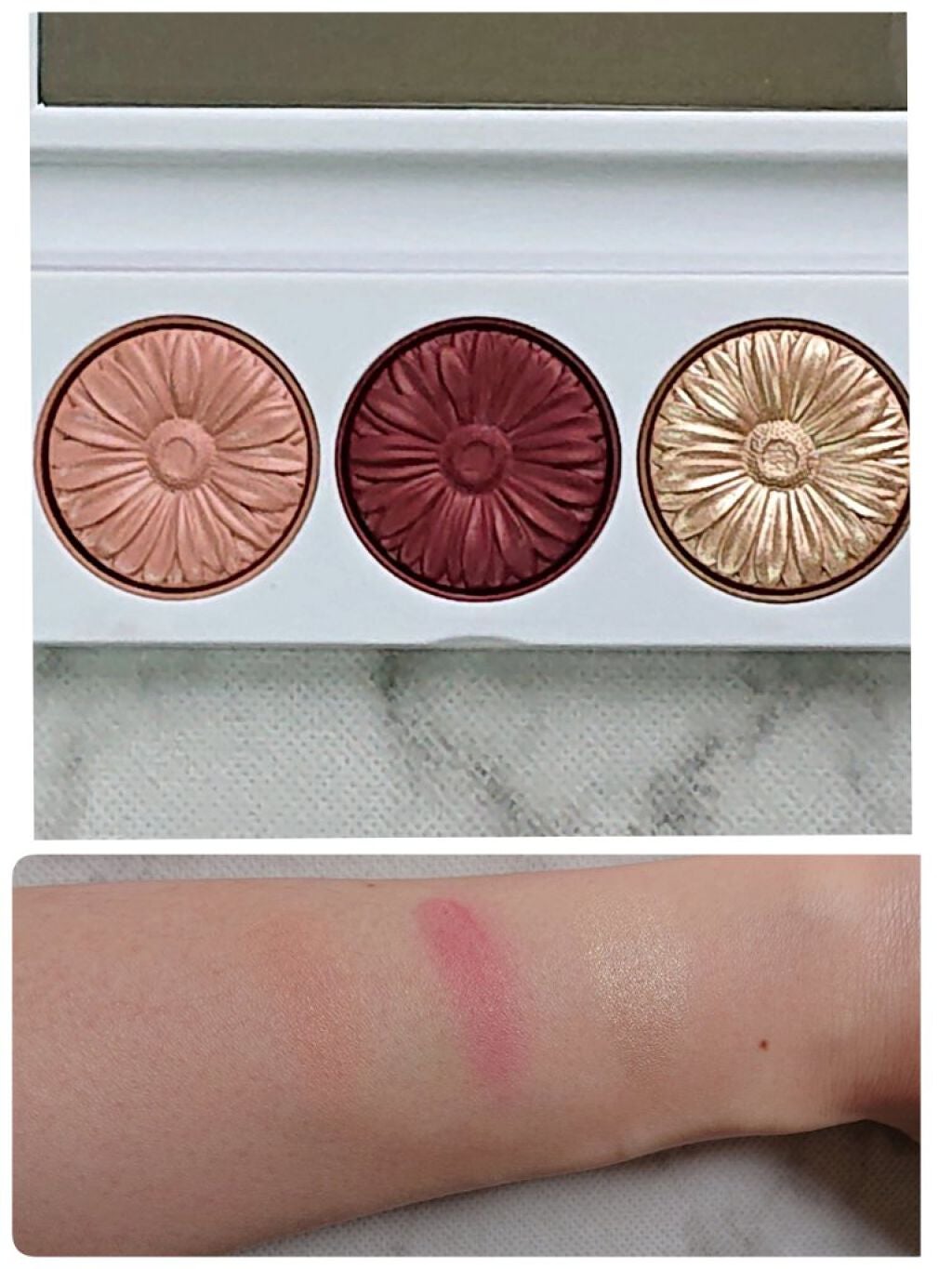 クリニーク チーク ポップ フラワー パレット/CLINIQUE/パウダーチークを使ったクチコミ(3枚目)