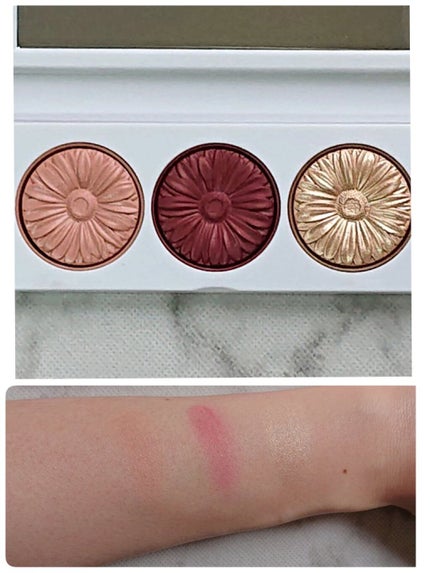クリニーク チーク ポップ フラワー パレット/CLINIQUE/パウダーチークを使ったクチコミ(3枚目)
