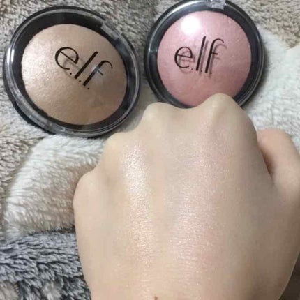 ベイクドハイライター/e.l.f. Cosmetics/パウダーハイライトを使ったクチコミ(2枚目)