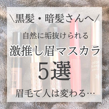 カラーチェンジアイブロウ/キャンメイク/眉マスカラを使ったクチコミ（1枚目）