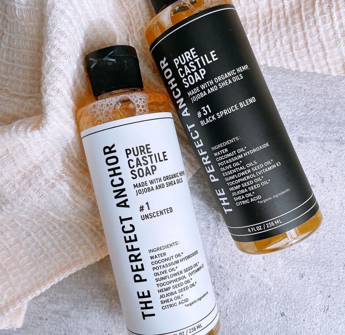 オーガニック ボディタオル/THE PERFECT ANCHOR/バスグッズを使ったクチコミ（2枚目）