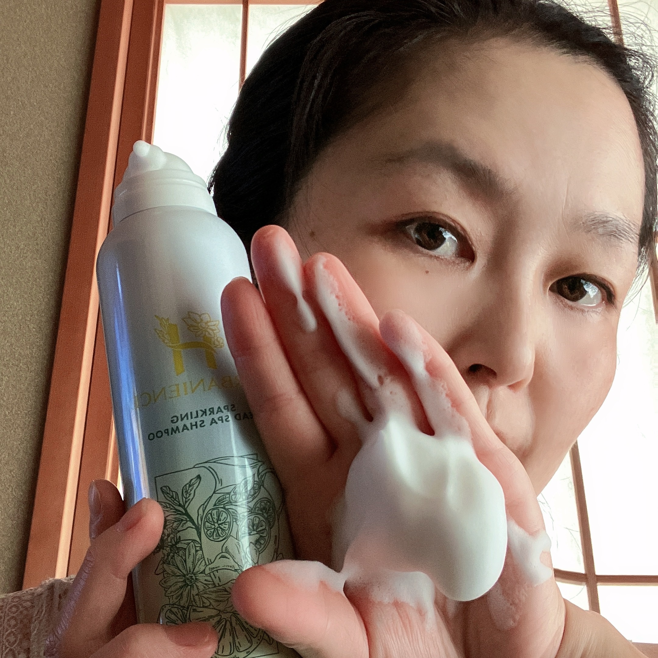 ハーバニエンス　炭酸ヘッドスパシャンプー_バニスパ/HERBANIENCE/市販シャンプーを使ったクチコミ（3枚目）