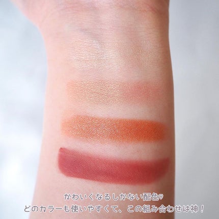 nuance eye blend/nuance eye blend/アイシャドウパレットを使ったクチコミ(3枚目)