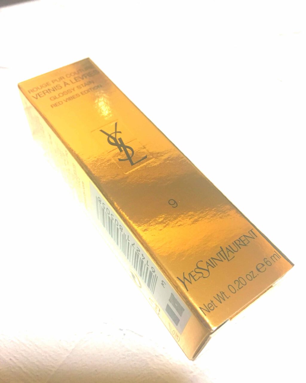 ルージュ ピュールクチュール ヴェルニ/YVES SAINT LAURENT BEAUTE/口紅を使ったクチコミ(2枚目)