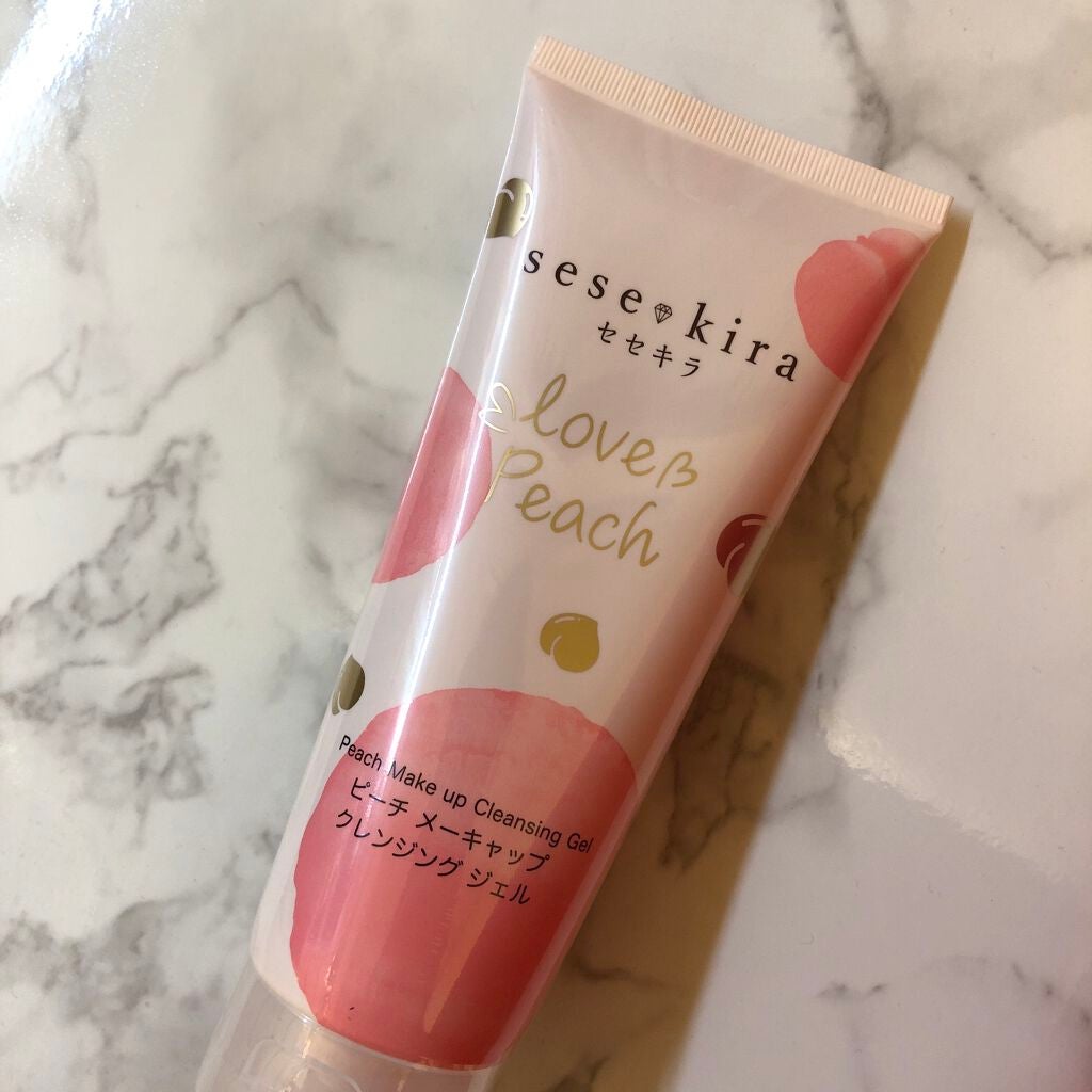 ピーチメーキャップクレンジングジェル/sesekira/クレンジングジェルを使ったクチコミ(1枚目)