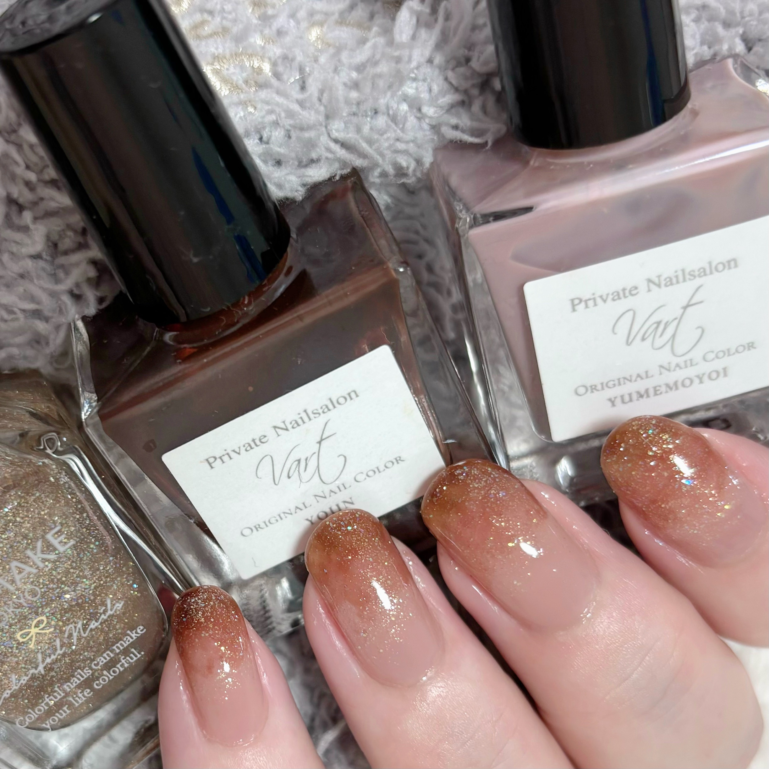 ヴェイル オリジナルネイルカラー YUMEMOYOI/Vart/マニキュアを使ったクチコミ（1枚目）