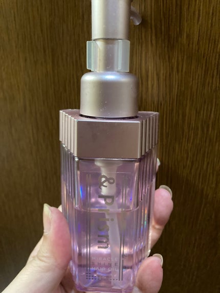 ミラクル シャイン ヘアオイル/&Prism/ヘアオイルを使ったクチコミ(1枚目)