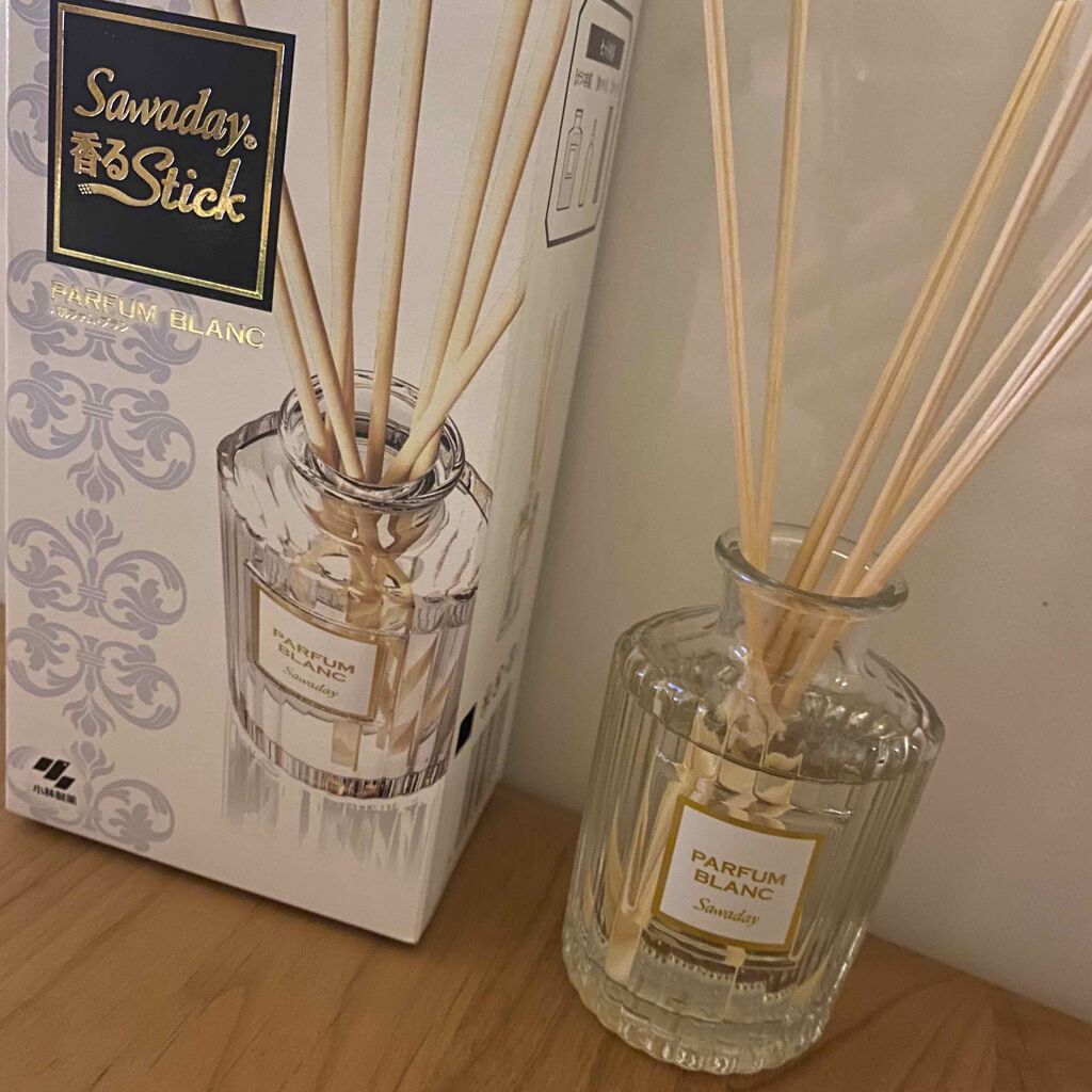 Sawaday香るStick パルファム パルファム ブラン/サワデー/ルームフレグランスを使ったクチコミ（2枚目）