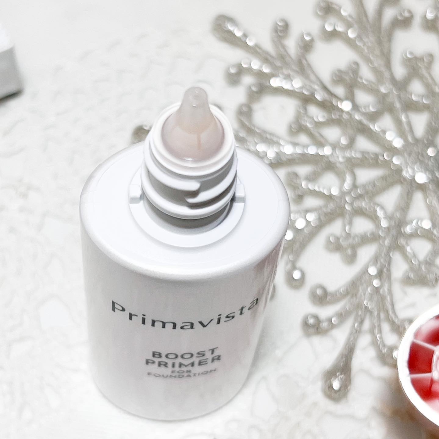 ファンデブースト<皮脂くずれ防止>/プリマヴィスタ/化粧下地を使ったクチコミ（3枚目）