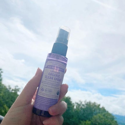 オーガニッククリーンスプレー   ラベンダー/Dr. Bronner's Magic Soaps(海外)/その他を使ったクチコミ(1枚目)