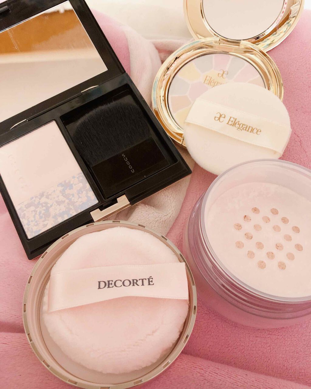 ラ プードル オートニュアンス/Elégance/プレストパウダーを使ったクチコミ(2枚目)