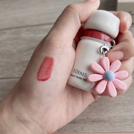 ティルナス サンリットパール ティント/tilnus/リップティントを使ったクチコミ(3枚目)