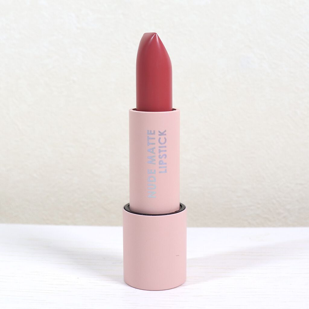 ヌードマットリップスティック/CathyDoll/口紅を使ったクチコミ（3枚目）