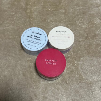 ノーセバム ミネラルパウダー N/innisfree/ルースパウダーを使ったクチコミ(1枚目)