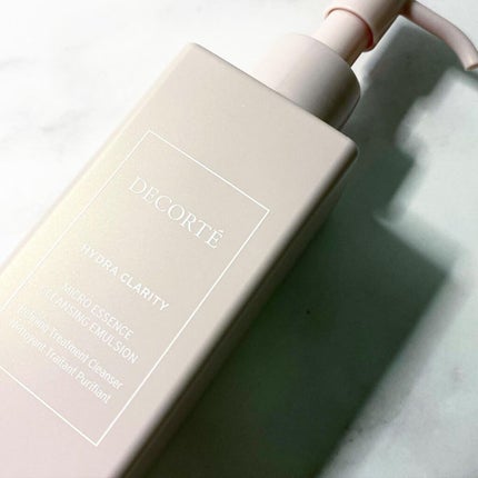 イドラクラリティ マイクロエッセンス クレンジングエマルジョン/DECORTÉ/ミルククレンジングを使ったクチコミ(1枚目)