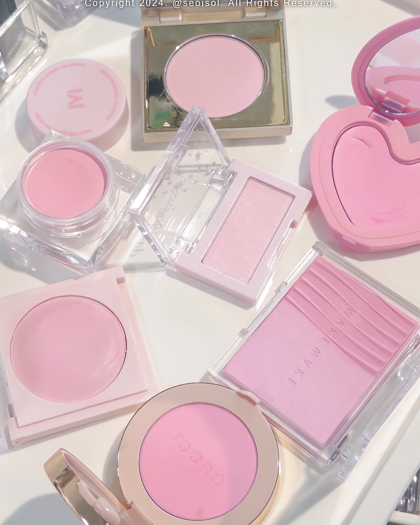 Luv Beam Cheek/lilybyred/パウダーチークを使ったクチコミ（1枚目）