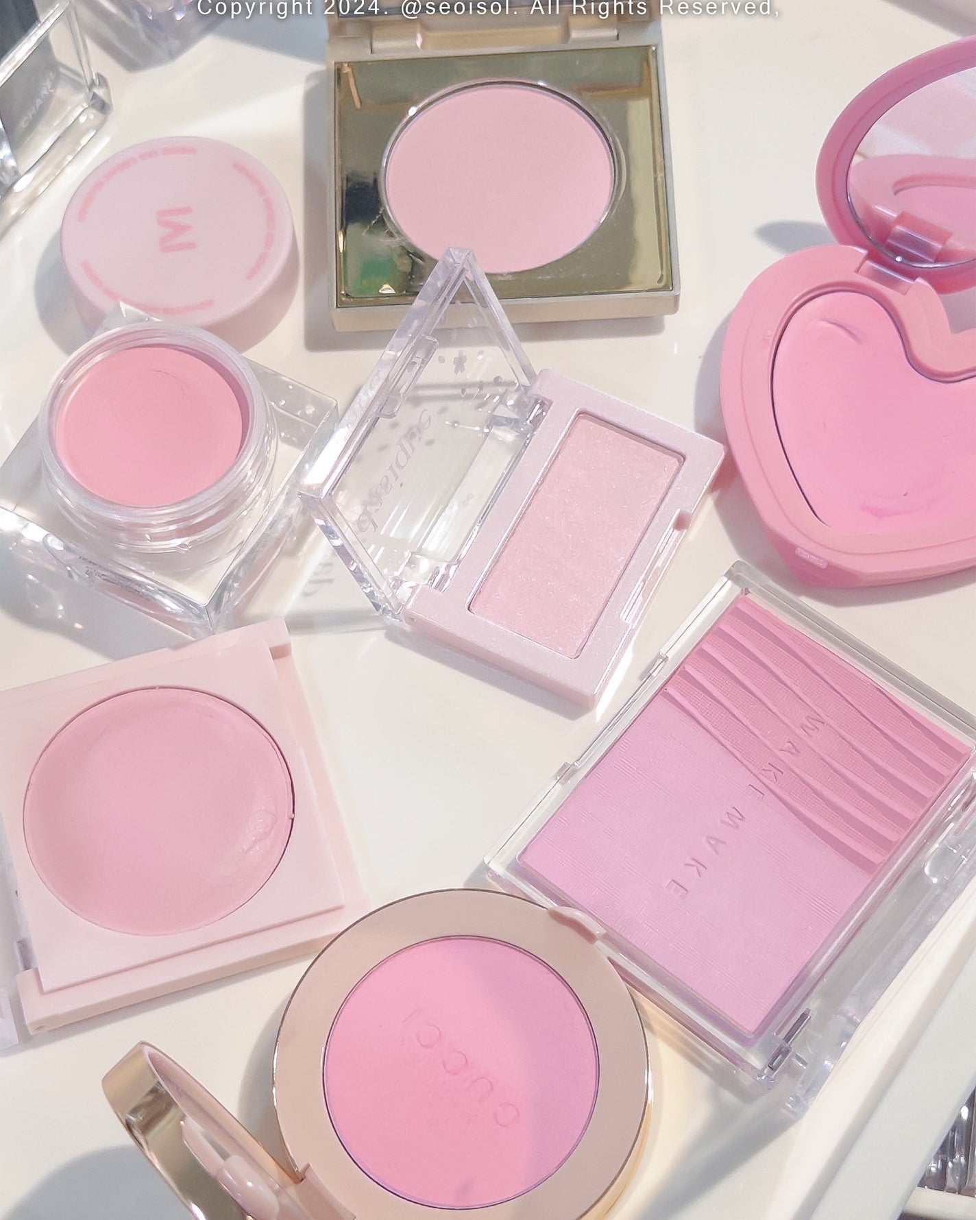 Luv Beam Cheek/lilybyred/パウダーチークを使ったクチコミ(1枚目)