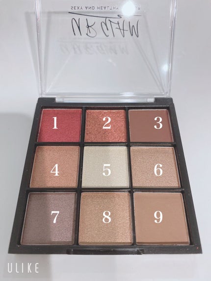 UR GLAM BLOOMING EYE COLOR PALETTE/U R GLAM/アイシャドウパレットを使ったクチコミ(3枚目)
