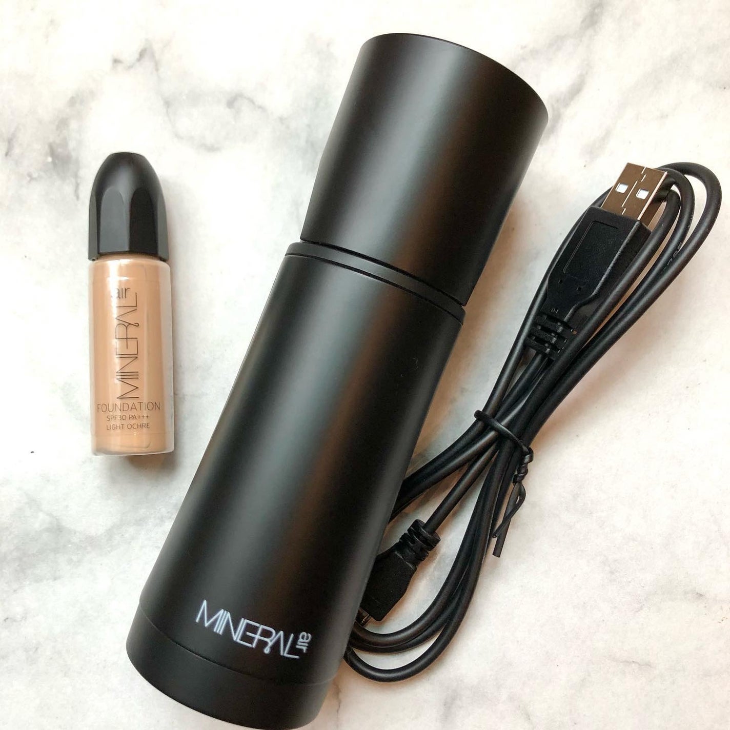 ミネラルエアースターターセット/NIMERAL air/その他ファンデーションを使ったクチコミ(2枚目)