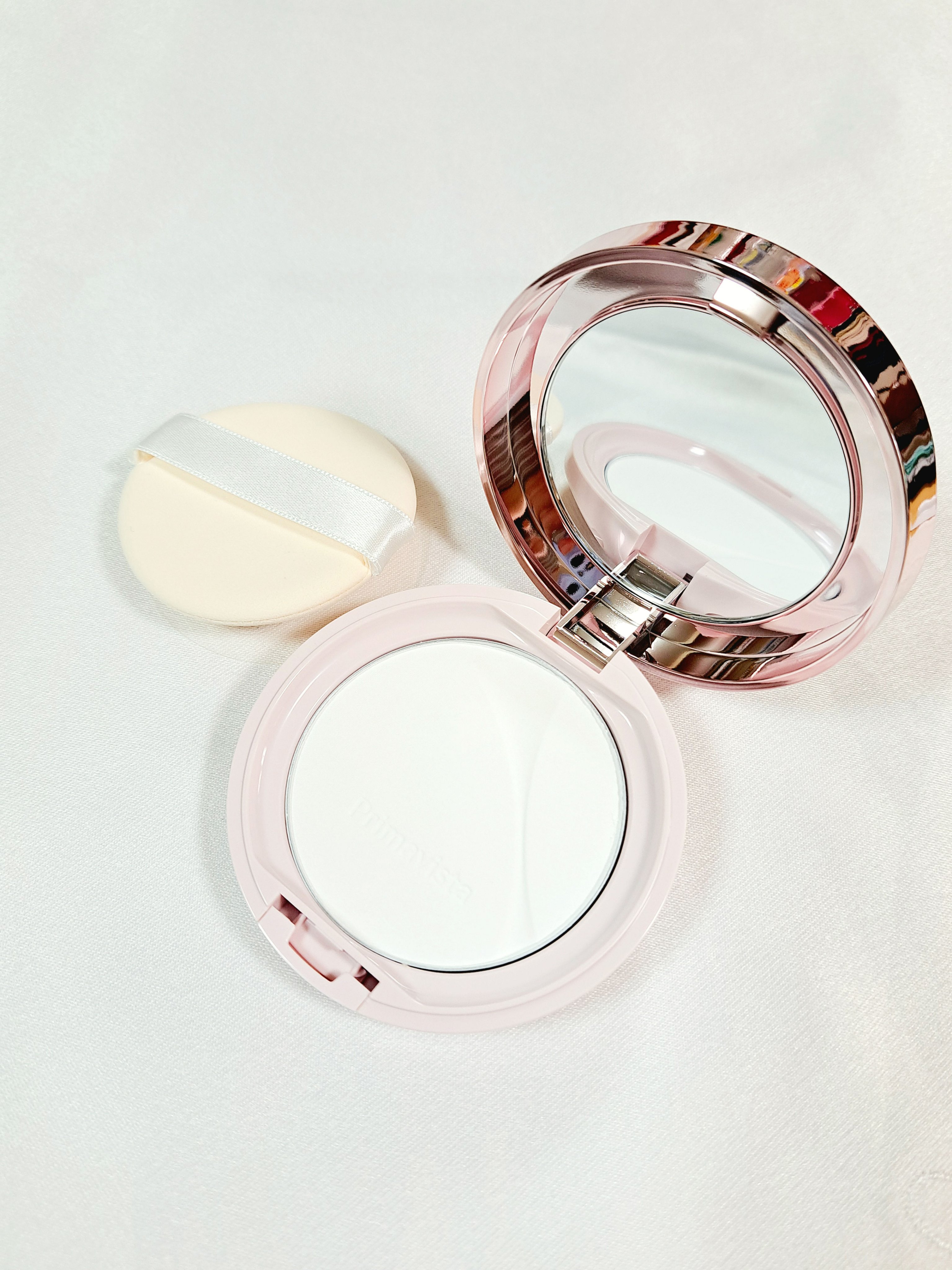 プリマヴィスタ コンパクトケース フェイスパウダー〈プレスト〉用 フェイスパウダー〈プレスト〉専用コンパクトケース/プリマヴィスタ/その他化粧小物を使ったクチコミ（2枚目）