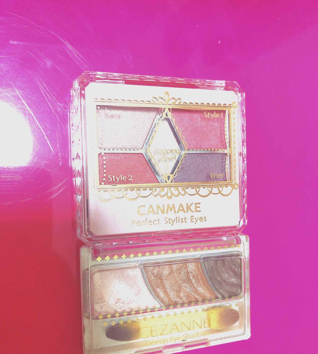【旧品】パーフェクトスタイリストアイズ/キャンメイク/アイシャドウパレットを使ったクチコミ(1枚目)