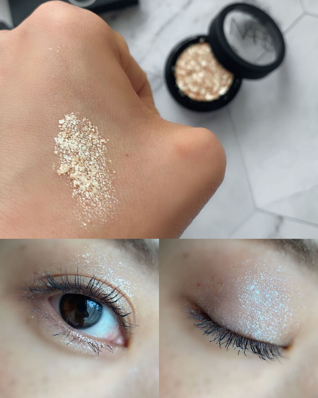 パワークローム ルースアイピグメント/NARS/ジェル・クリームアイシャドウを使ったクチコミ（1枚目）