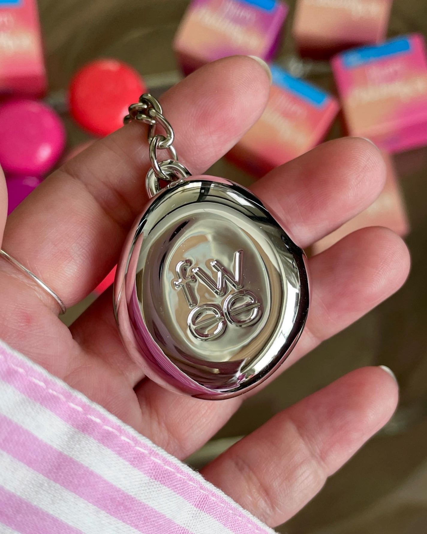 リップアンドチーク ブラーリープリンポット/fwee/口紅を使ったクチコミ(6枚目)